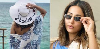 Hina Khan Shows Off Her Stylish Avatar In Maldives