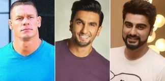 John Cena Posted A Picture Of Ranveer Singh; Arjun Kapoor Comments On The Post