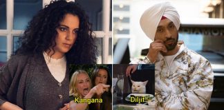 Kangana Ranaut & Diljit Dosanjh’s War Turns Out To Be Gold For Memers, Twitter Explodes With Hilarious Memes