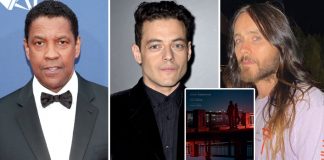 Oscar winners Denzel Washington, Rami Malek and Jared Leto in The Little Things