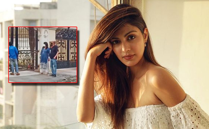 Rhea Chakraborty's Parents Spotted House-Hunting In Khar