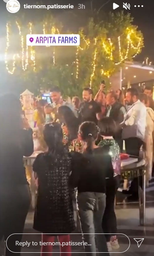 Salman Khan Celebrates Birthday With Niece Ayat Sharma At His Panvel Farmhouse; See Pics