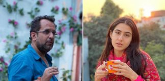 Sara Ali Khan Beats Delhi Winter With Hot Cup Of Chai Along With Aanand L Rai On The Sets Of Atrangi Re