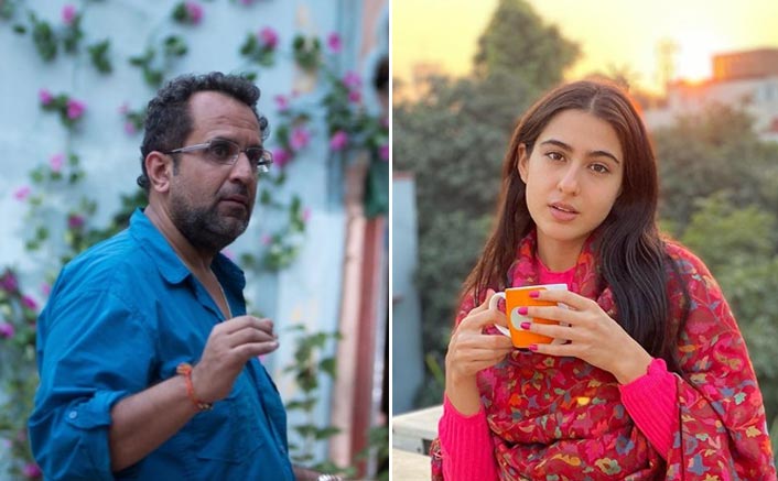Sara Ali Khan Beats Delhi Winter With Hot Cup Of Chai Along With Aanand L Rai On The Sets Of Atrangi Re