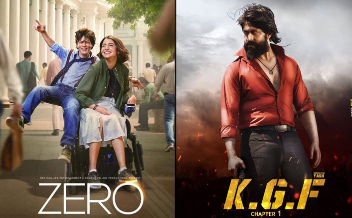 Shah Rukh Khan Starrer Zero Vs Yash's KGF Chapter 1 - Two Years Of Clash