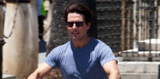 Tom Cruise In Shooting For Mission Impossible 7 In Rome