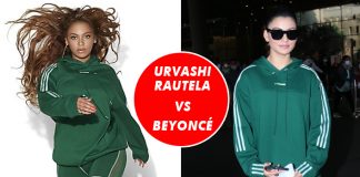 Urvashi Rautela and Beyoncé in the same Athleisure! What a sporty co-incidence!