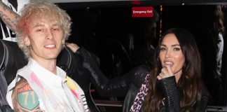After Denying Engagement Rumours, Machine Gun Kelly Carries Megan Fox Into NBC Studio