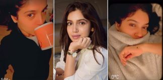 Bhumi Pednekar shoots for 'Badhaai Do' at Zero degree