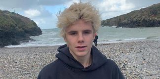 Cruz Beckham puts up hoodie for $150,000 auction
