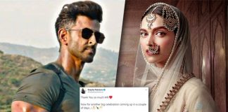 Deepika Padukone & Hrithik Roshan Collaborating For A Film? Her Tweet Suggests So