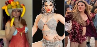 From A Fruit Hat To A Shiny Purple Shorts, 3 Rakhi Sawant Outfits That We Dare You To Wear