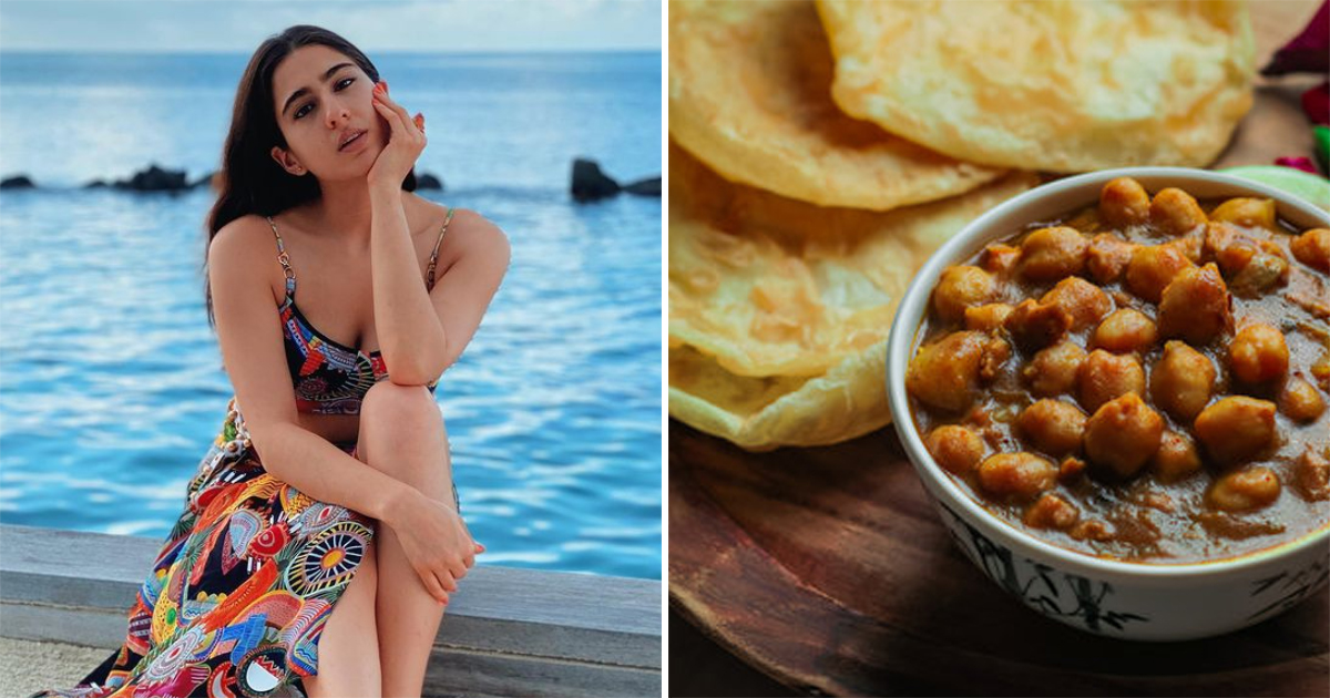Sara Ali Khan - Chhole Bhature