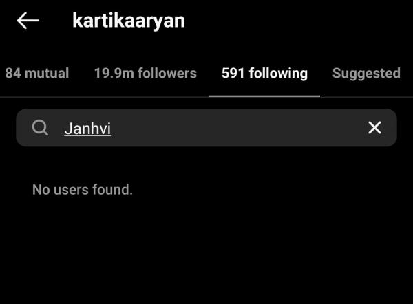 Is All Well Between Rumoured Couple Kartik Aaryan & Janhvi Kapoor?