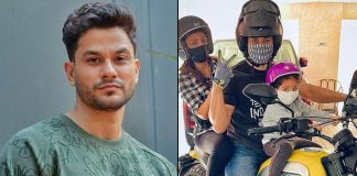 Kunal goes for bike ride with daughter Inaaya, wife Soha