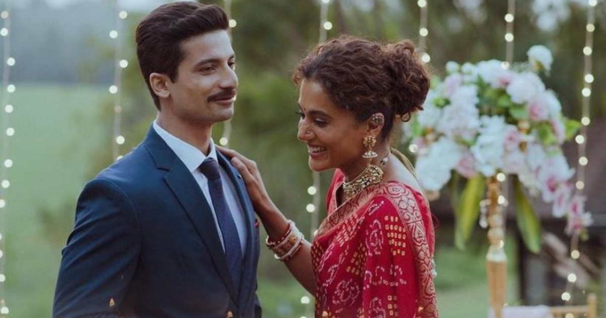 Priyanshu Painyuli looks dapper as an army officer in his first look still with Taapsee Pannu