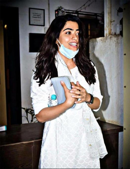 Rashmika Mandanna Spotted