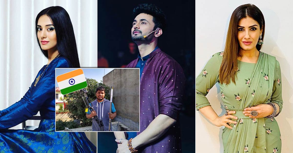 Raveena Tandon, Amrita Rao & RJ Anmol Come Ahead To Support National Archer Arjun Yadav, Deets Inside!