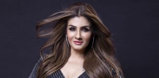 Raveena Tandon's final checks before jetting off