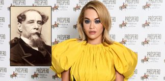 Rita Ora is a fan of Charles Dickens