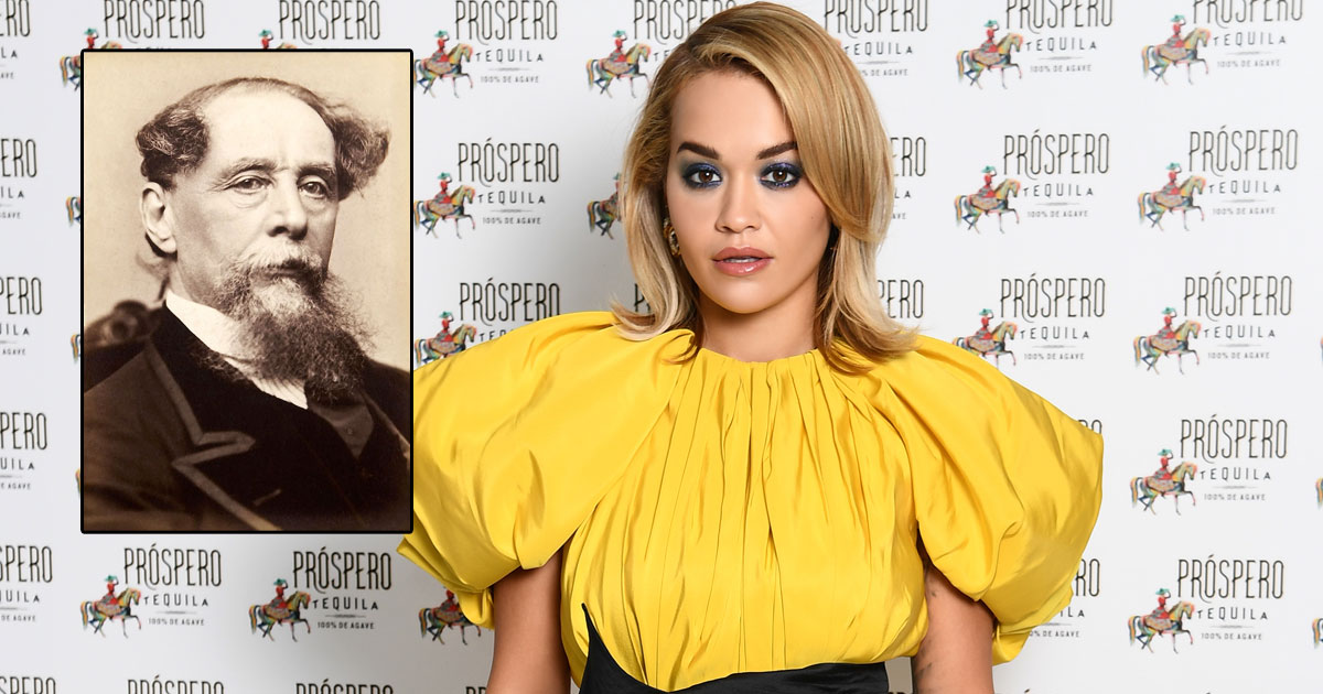 Rita Ora is a fan of Charles Dickens