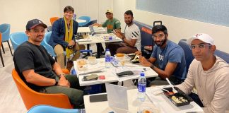 Vivek Oberoi's breakfast with 'Champions' Cheteshwar Pujara and Jasprit Bumrah