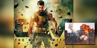 Action-packed set for 'OM: The Battle Within'!