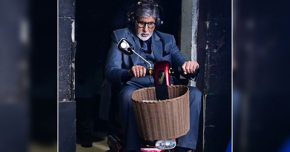 Big B's 'Toy Boy' moment on set