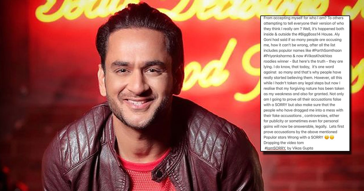 Bigg Boss 14: Vikas Gupta To Take A Legal Action Against Parth Samthaan, Priyank Sharma & Vikas Khoker, Check Out