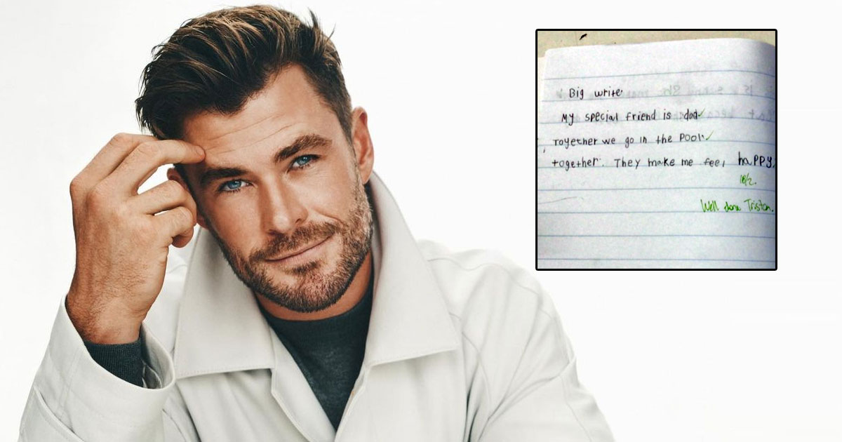 Chris Hemsworth's 7-yr-old son has a 'special' compliment for star