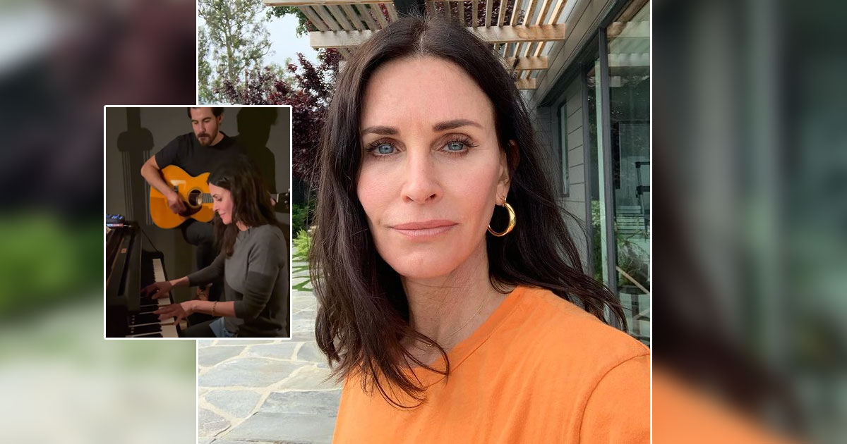Courtney Cox AKA Monica Geller Showcases Her Piano Prowess With Friends Theme Song In Viral Video
