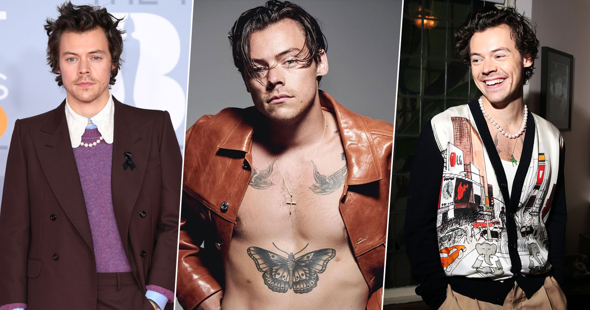 Harry Styles Adds a New Mermaid Tattoo to His Arm and Its Kind of Racy  PopStarTats