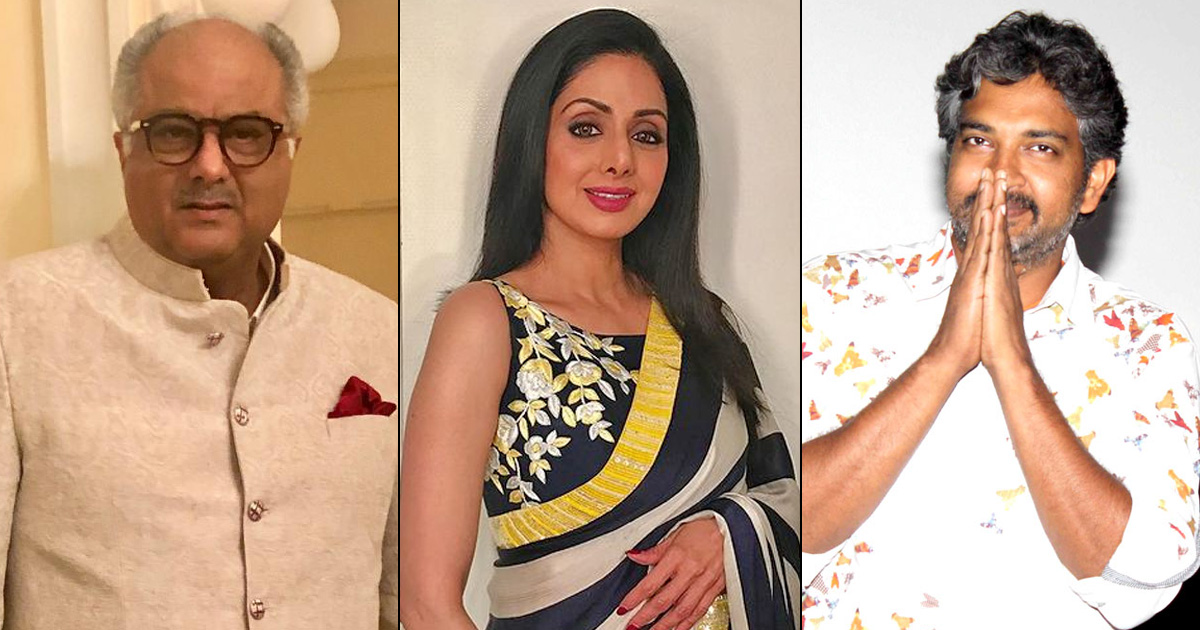 It Is SS Rajamouli Vs Boney Kapoor Once Again After Their Rivalry For Sridevi's Casting In Baahubali