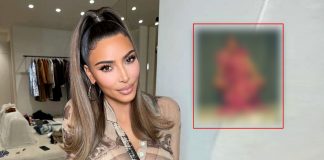 Kim Kardashian showcases 'flower power'