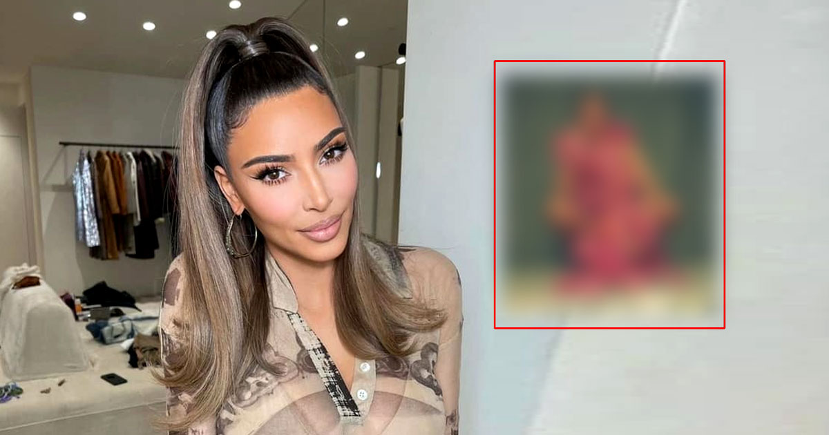 Kim Kardashian showcases 'flower power'