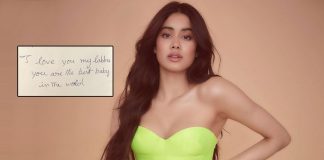 Late Sridevi's handwritten note shared by daughter Janhvi