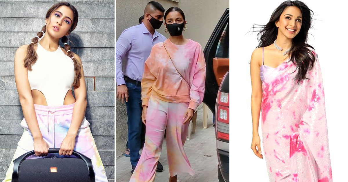 Sara Ali Khan, Alia Bhatt To Kiara Advani - Gear Up To Style Your Summer  Wardrobe With Some Pretty Tie & Dye Outfits Inspired By Our B'wood Beauties