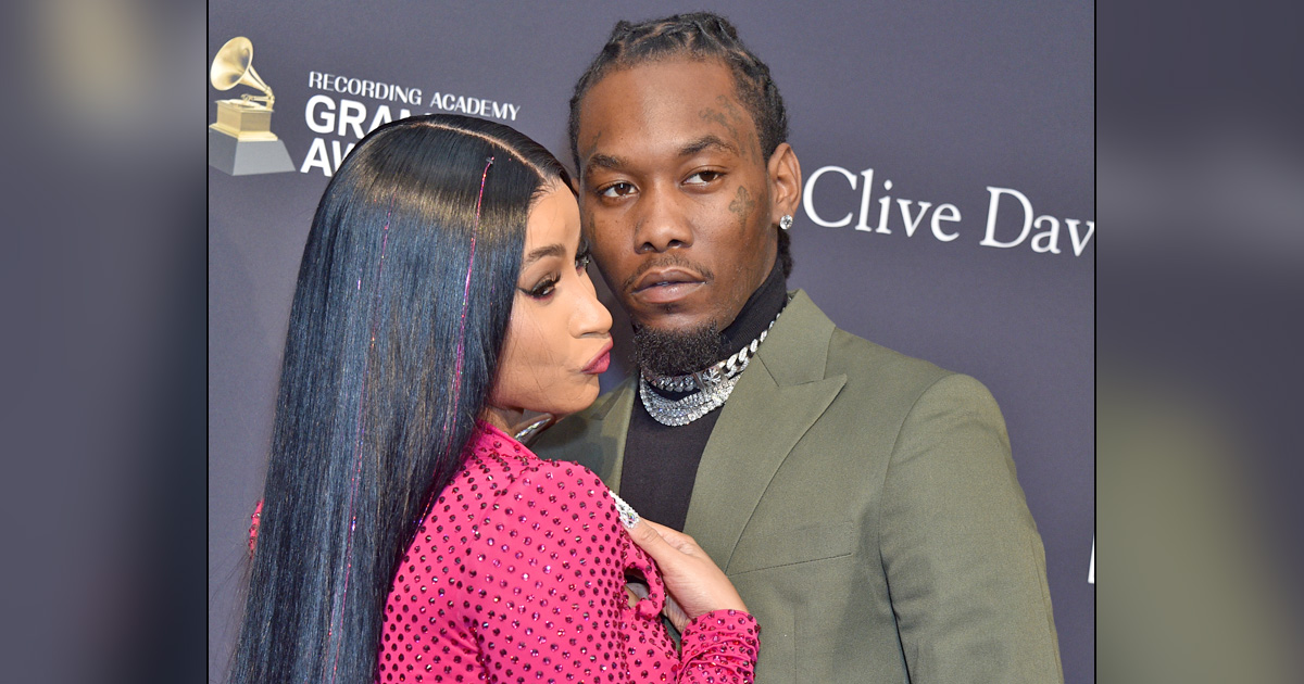Offset Takes Cardi B & Daughter Kulture To A ‘Paradise’ For Valentine’s Day