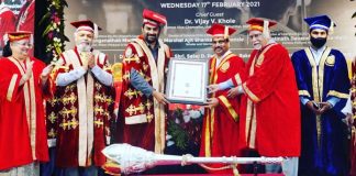 R. Madhavan receives D. Litt. for contribution to arts and films