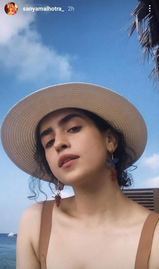 Sanya Malhotra has dropped some searing hot pictures of herself on social media, will leave your jaws on the floor,see photos