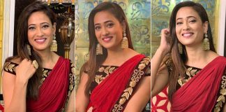 Shweta Tiwari Is Soaring The Temperatures With Her Thigh-High Slit Dress, Check Out