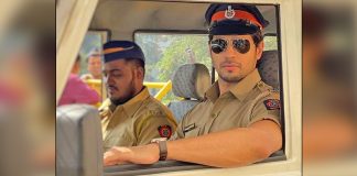 Sidharth Malhotra Dressed Up Like A Cop For Indra Kumar’s Thank God; Jokes That He Is Off To See Rohit Shetty!