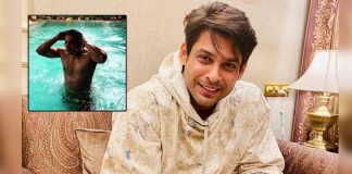 Sidharth Shukla Goes Shirtless As Flaunts His Physique By The Pool!