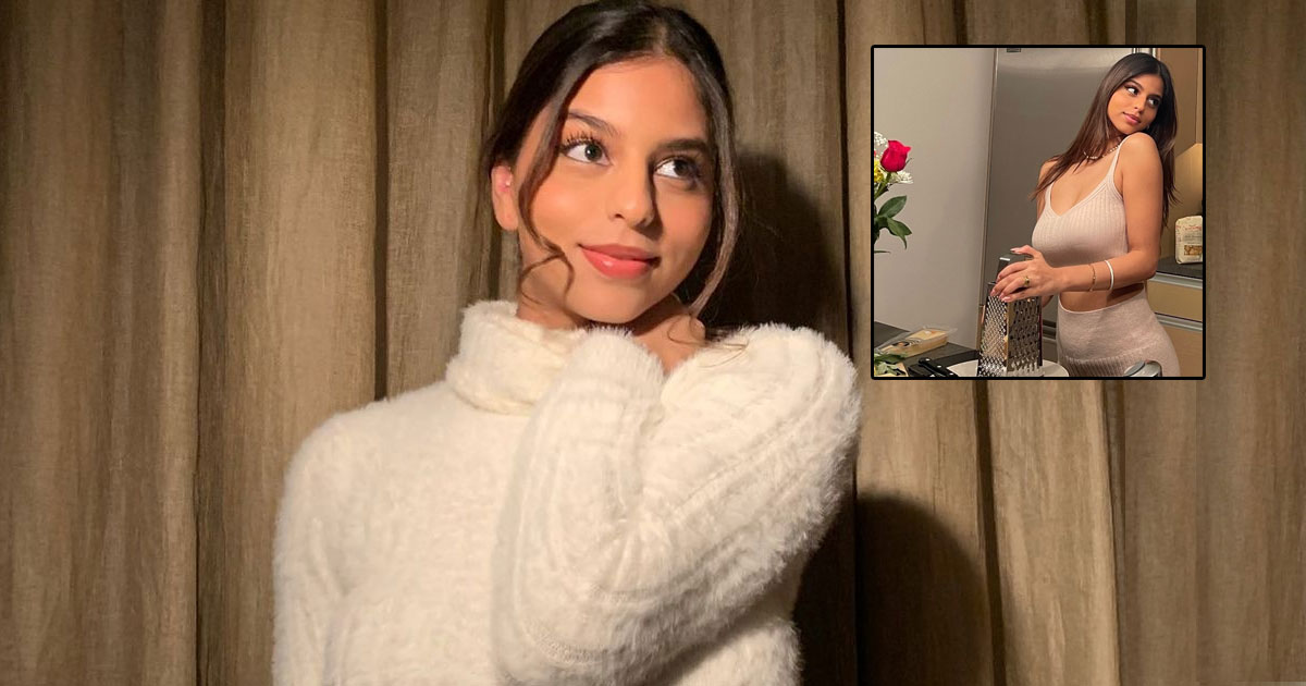 Suhana Khan shares a 'cheesy' picture