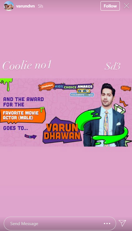 Varun Dhawan, Shraddha Kapoor voted kids icons