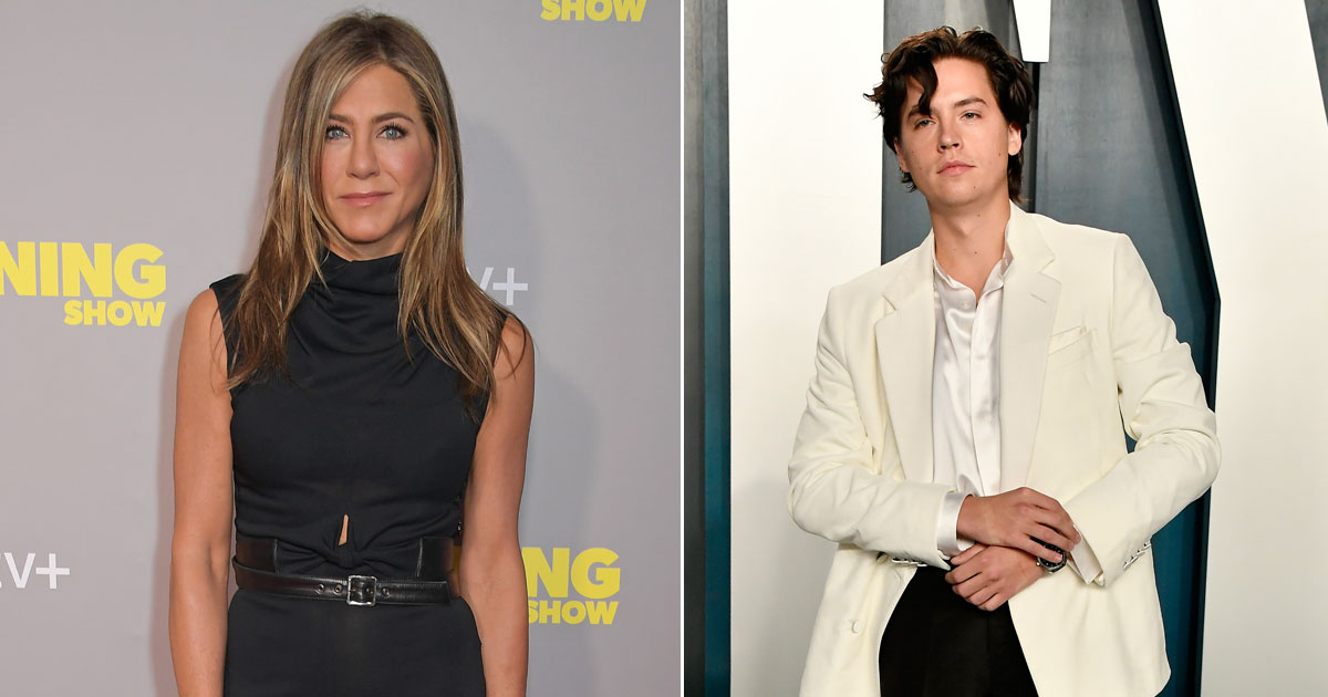 Cole Sprouse On His Fanboy Moment With Jennifer Aniston On Friends: "I Would Just Forget & Be Looking At Her"