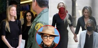 Amber Heard Takes A Shot At Johnny Depp Libel Suit By Sharing’ Then & Now’ Photos Wearing The Same Dress Relishing Her Victory