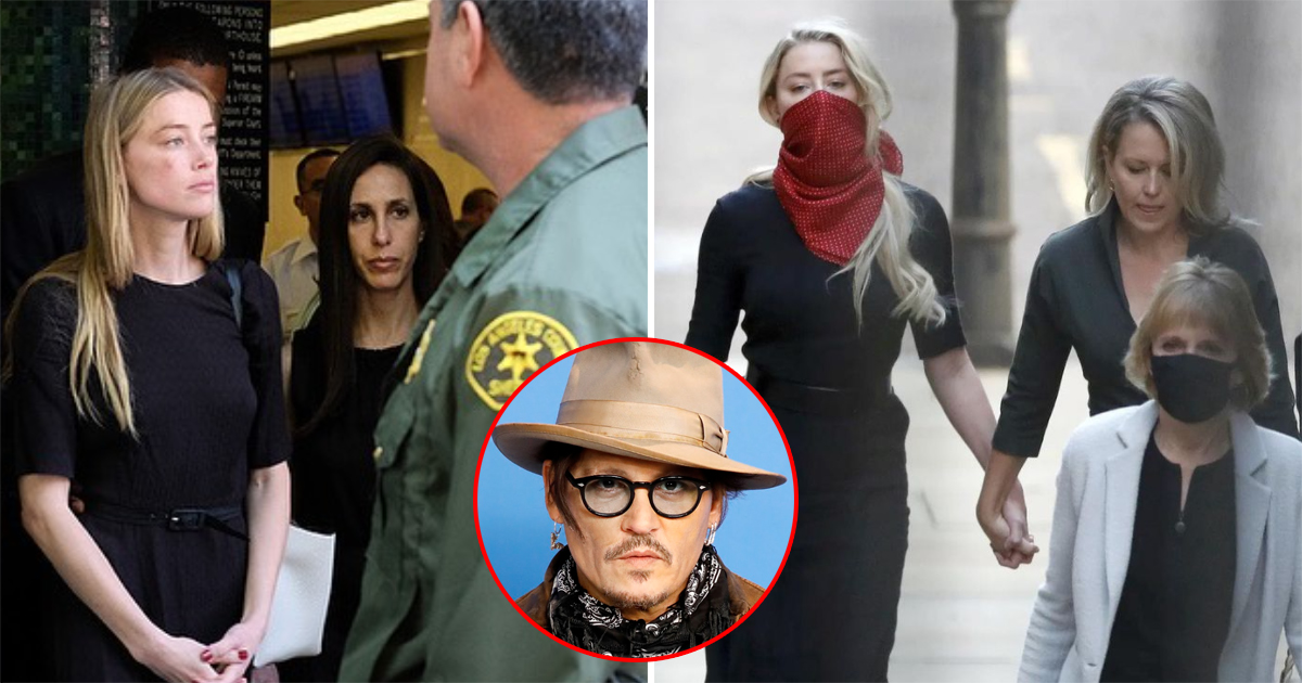 Amber Heard Shares Pics In The Same Black Dress On Two Important Occasions That Took Place In The Past 4 Years