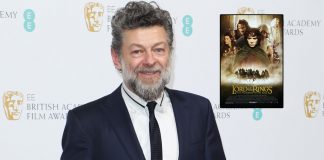 Andy Serkis walked on all fours on 'The Lord Of The Rings' set