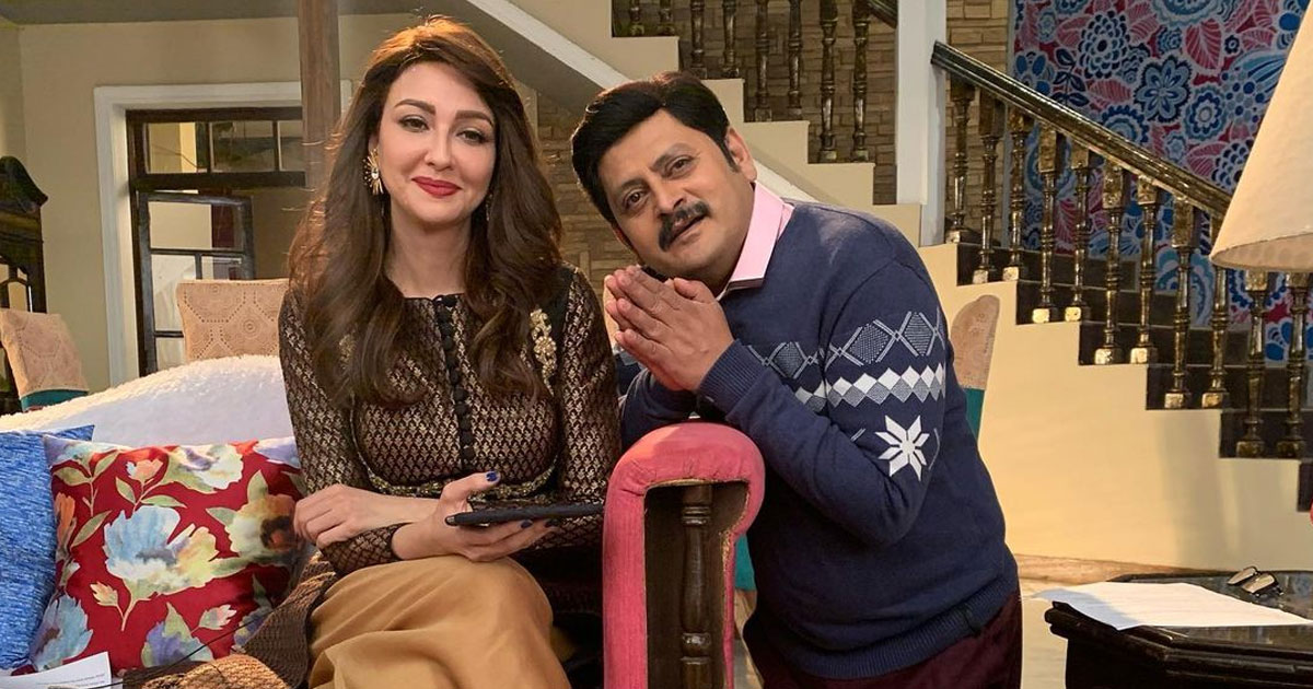 Rohitashv Gour Celebrates Birthday On Bhabiji Ghar Par Hain Sets, Saumya Tandon Reacts